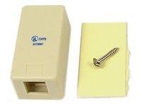 Algopix Similar Product 8 - Belkin 1 Port Unloaded Keystone Surfase