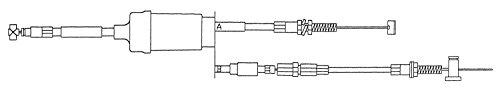 Algopix Similar Product 14 - KIMPEX Throttle Cable OEM# 512059699