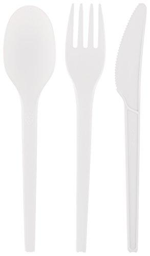 Algopix Similar Product 9 - AmazonBasics Compostable Utensil Set