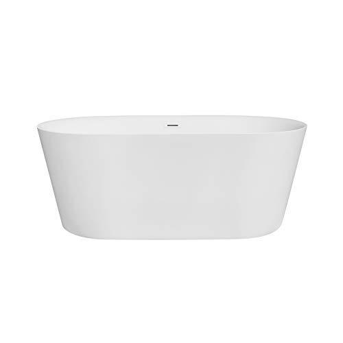 Algopix Similar Product 16 - MAYKKE Dewey 59 Acrylic Bathtub Modern