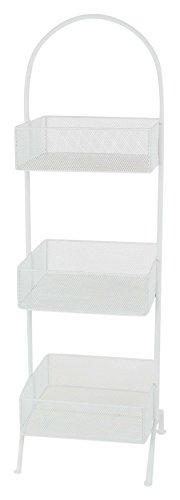 Algopix Similar Product 3 - Benzara Russo Three Tier White Tray