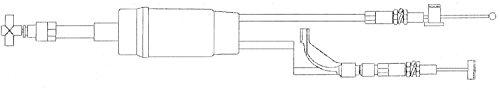 Algopix Similar Product 8 - KIMPEX Throttle Cable OEM# 0687-141