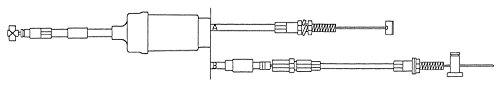 Algopix Similar Product 20 - KIMPEX Throttle Cable OEM# 512059373