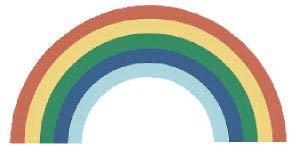 Algopix Similar Product 18 - Rainbow Mural