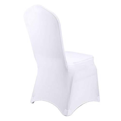 Algopix Similar Product 6 - Special T White Chair Covers  50 Pack