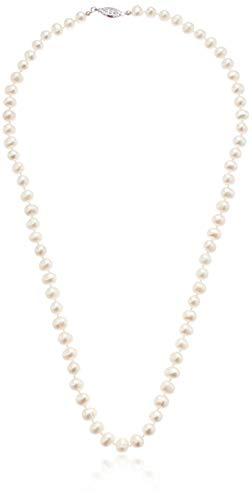 Algopix Similar Product 11 - Akwaya Womens White Freshwater