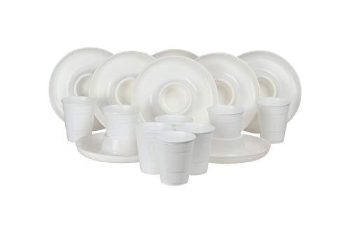 Algopix Similar Product 8 - GreatPlate GPGCPWHT8x8AZ White Combo