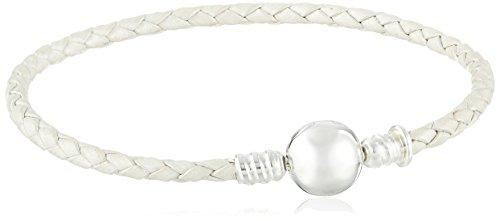 Algopix Similar Product 2 - Chamilia Braided Snap Closure Leather