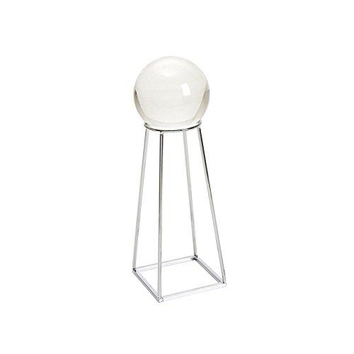 Algopix Similar Product 12 - Benzara Crystal Orb On Base Home