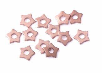 Algopix Similar Product 2 - Copper Star Rivet Accent