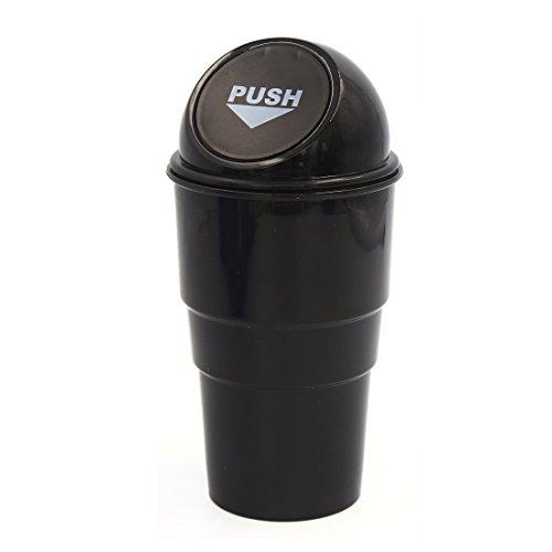 Algopix Similar Product 1 - uxcell 20cm Height Black Car Auto Trash