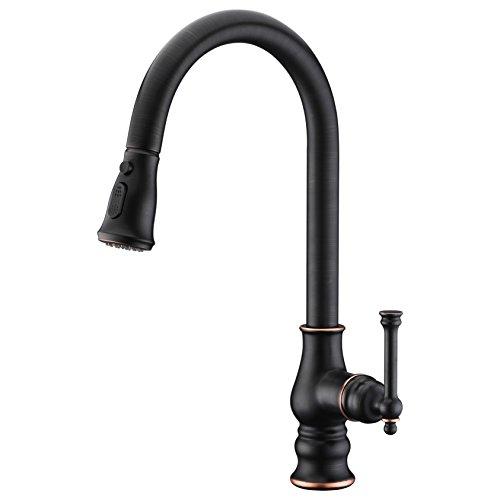 Algopix Similar Product 20 - Kitchen Faucet with Pull Out Sprayer