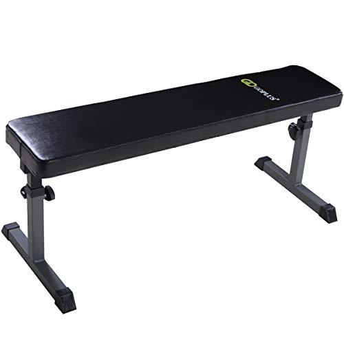 Algopix Similar Product 6 - GOPLUS Flat Weight Bench Height 440lb
