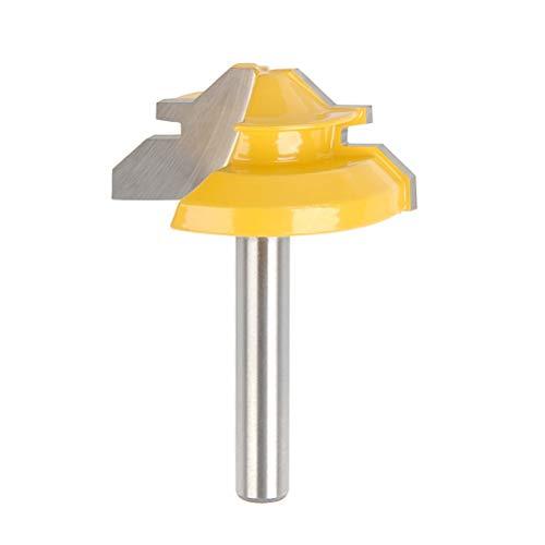 Algopix Similar Product 15 - QLOUNI 45 Degree Lock Miter Bit 14