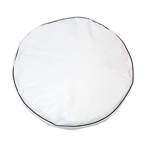 Algopix Similar Product 6 - Dumble White RV Tire Covers Single