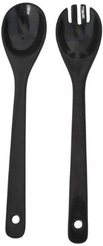 Algopix Similar Product 18 - Eco Bamboo Salad Fork and Spoon Set