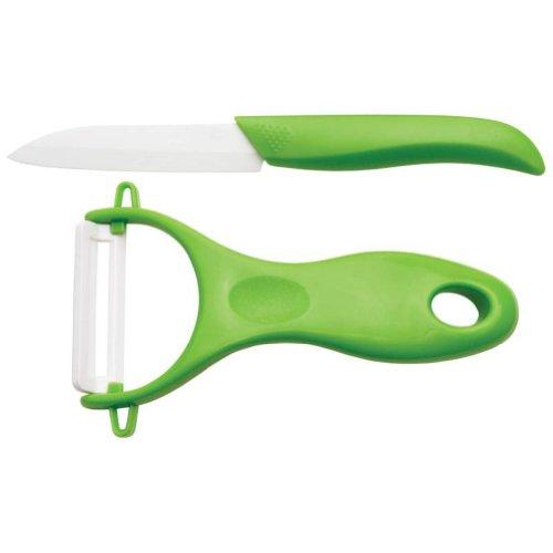 Algopix Similar Product 12 - Slitzer™ 2pc Ceramic Cutlery Set