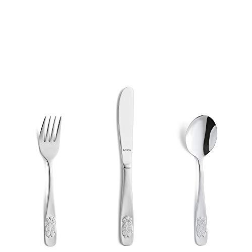 Algopix Similar Product 17 - Amefa Kids Bear Kids 3Piece Cutlery