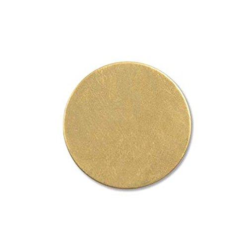 Algopix Similar Product 11 - 24 Brass Metal Stamping Blanks Circle
