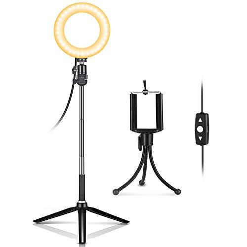 Algopix Similar Product 14 - LED Ring Light 6 IDESION LED Selfie