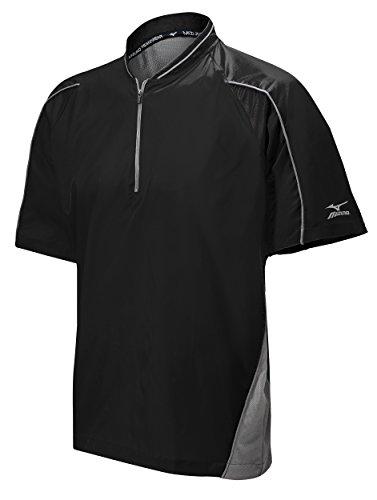 Algopix Similar Product 11 - Mizuno Protect Batting Jersey Black
