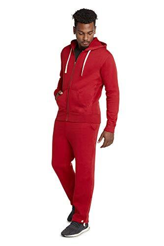 Algopix Similar Product 1 - 9 Crowns Mens MidWeight Fleece Modern