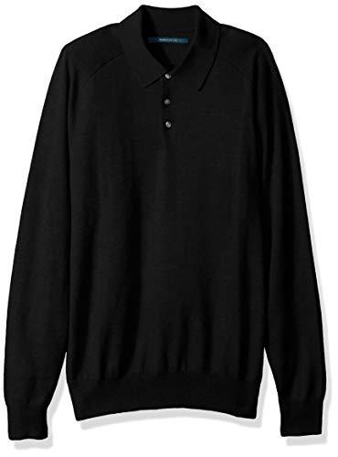 Algopix Similar Product 5 - Perry Ellis Men's Solid Polo Sweater