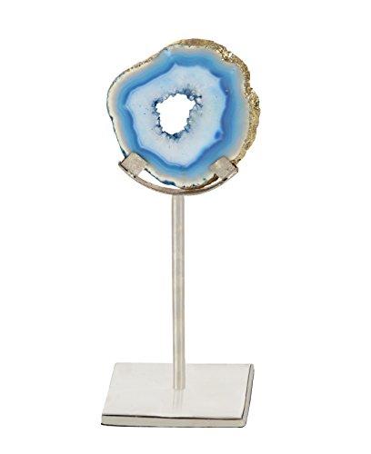 Algopix Similar Product 10 - Benzara Wonderful Silver Metal Agate