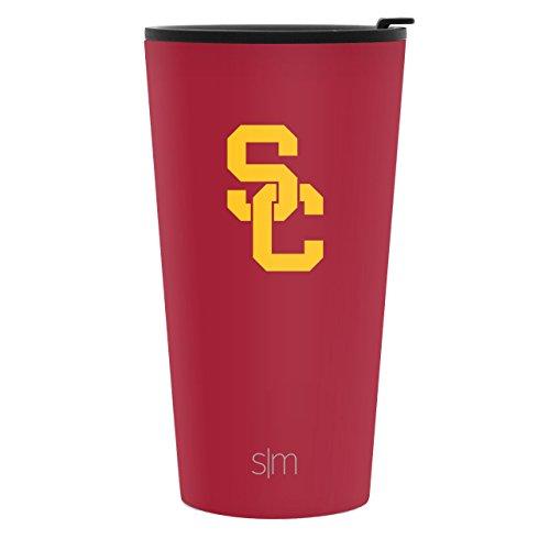 Algopix Similar Product 10 - Simple Modern 16oz Pint Tumbler  USC