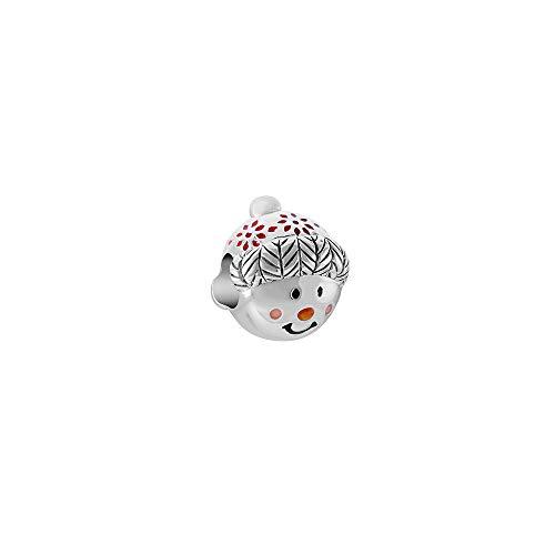Algopix Similar Product 16 - Chamilia Cuddly Snowman Bead  Enamel