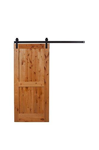 Algopix Similar Product 14 - Knotty Alder 2Panel Interior Barn Door