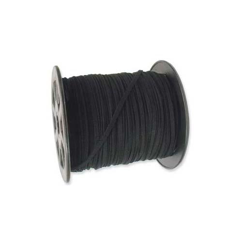Algopix Similar Product 15 - Velvet Black Faux Leather Suede Ultra