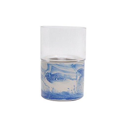 Algopix Similar Product 8 - Benzara Ceramic  Glass Hurricane