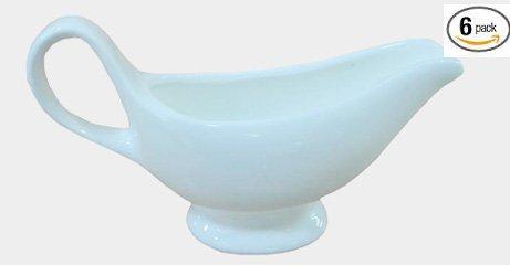 Algopix Similar Product 18 - 6 Pack 5 oz Super White Porcelain Gravy