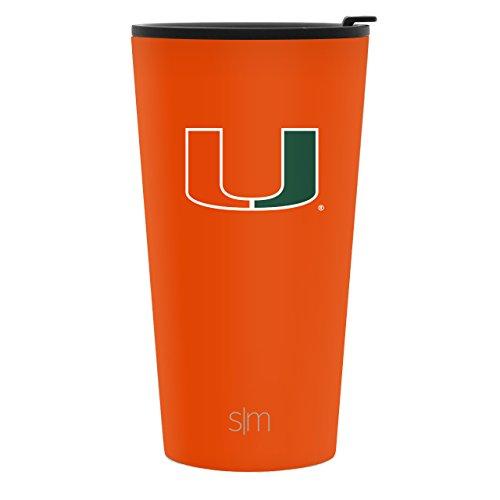 Algopix Similar Product 4 - Simple Modern 16oz Pint Tumbler  Miami