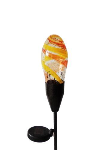 Algopix Similar Product 8 - Viz Glass Firefly Solar Glow Orb Light