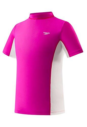 Algopix Similar Product 5 - Speedo Big Girls UV 50 Short Sleeve