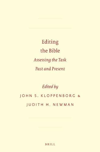 Algopix Similar Product 9 - Editing the Bible Assessing the Task