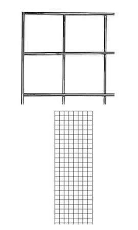 Algopix Similar Product 2 - 2 x 6 Foot Chrome Wire Grid Panel  3