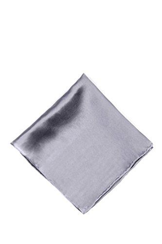 Algopix Similar Product 5 - Medium Gray Medium Gray Silk Pocket