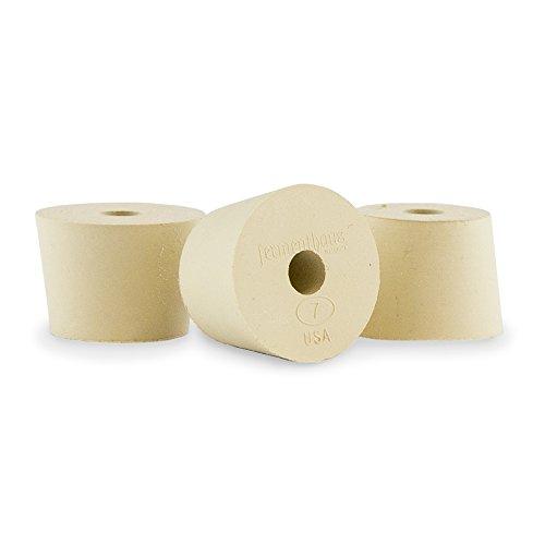 Algopix Similar Product 11 - Drilled Rubber Stopper #7 – 3 ct