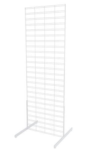 Algopix Similar Product 12 - 2 x 6 Foot White Slat Grid Standing