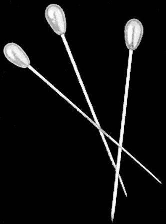 Algopix Similar Product 14 - 2 Long Corsage Pins with