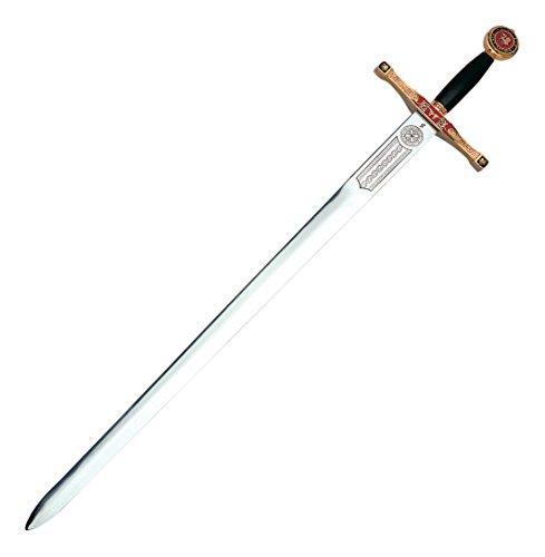 Algopix Similar Product 15 - Gladius Excalibur Sword with Red  Gold