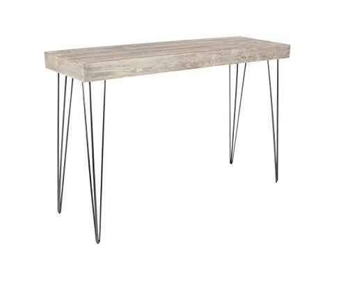 Algopix Similar Product 4 - Benzara Modern Natural Finish Console