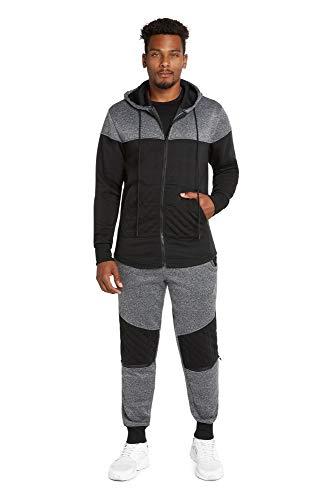 Algopix Similar Product 18 - 9 Crowns Mens Sweatsuit Quilt Panel