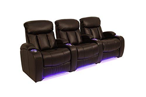 Algopix Similar Product 6 - Seatcraft Grenada Black Leather Home