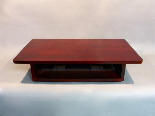 Algopix Similar Product 9 - TV and DVD Cable box Swivel Stand Dark