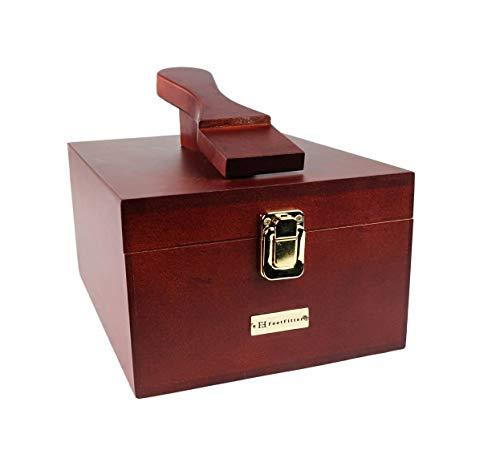 Algopix Similar Product 18 - FootFitter Shoe Shine Valet Box with