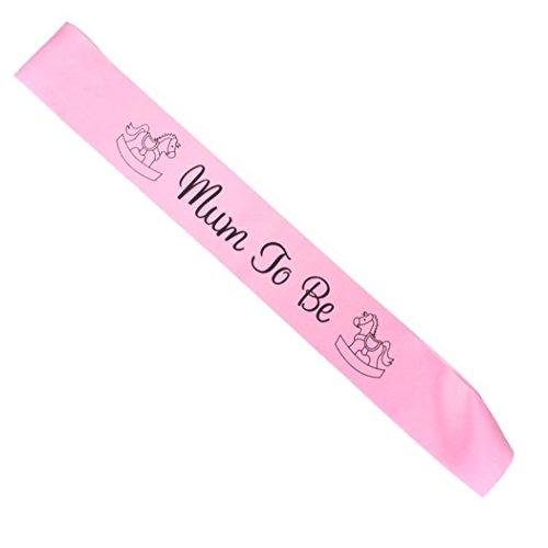 Algopix Similar Product 15 - MumTo Be Sash for Baby Shower Party